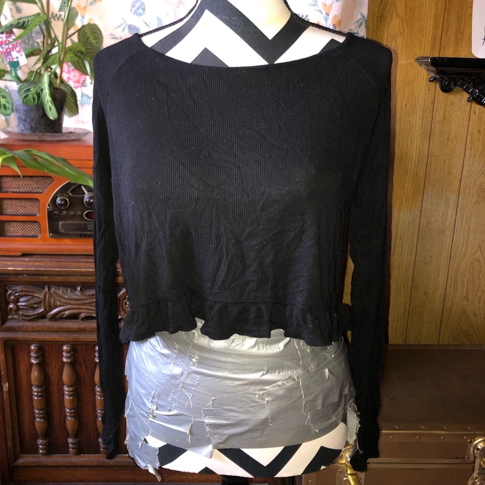 Ruffled Crop Top